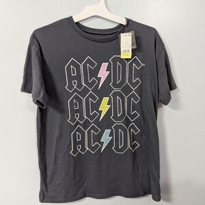 Grayson Threads Gray Graphic Tee AC/ DC